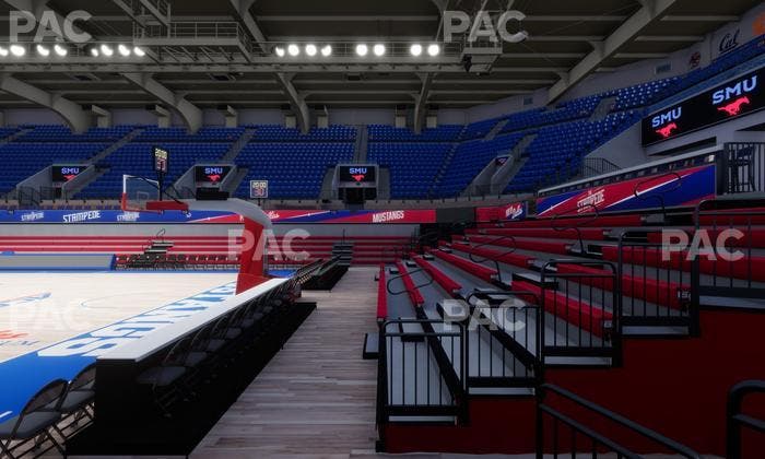 Moody Coliseum - Section 102 Seat View