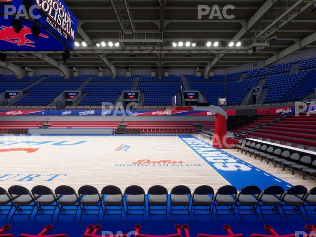 Moody Coliseum - Section 103 Seat View Moody Coliseum - Section 103 Seat View