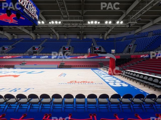 Moody Coliseum - Section 103 Seat View