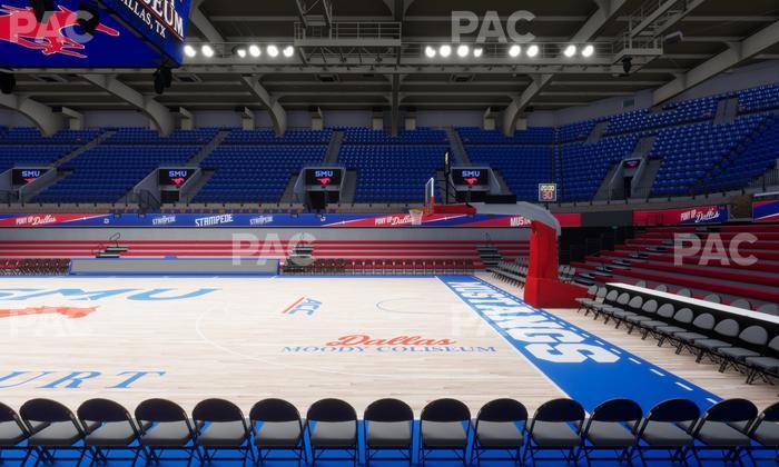 Moody Coliseum - Section 103 Seat View