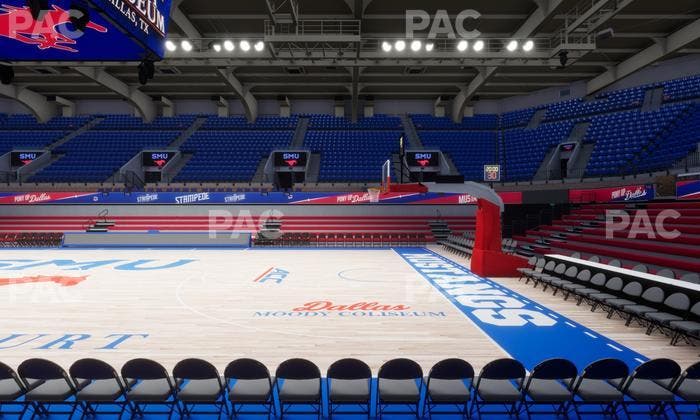 Moody Coliseum - Section 103 Seat View