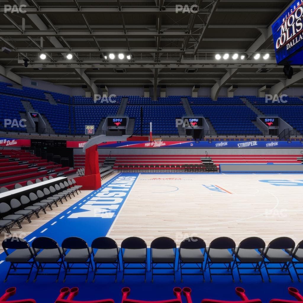 Moody Coliseum - Section 105 Seat View