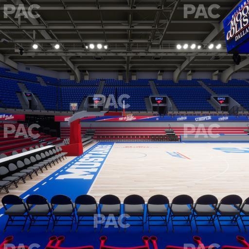 Moody Coliseum - Section 105 Seat View