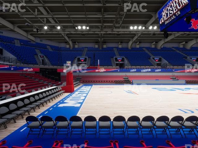 Moody Coliseum - Section 105 Seat View