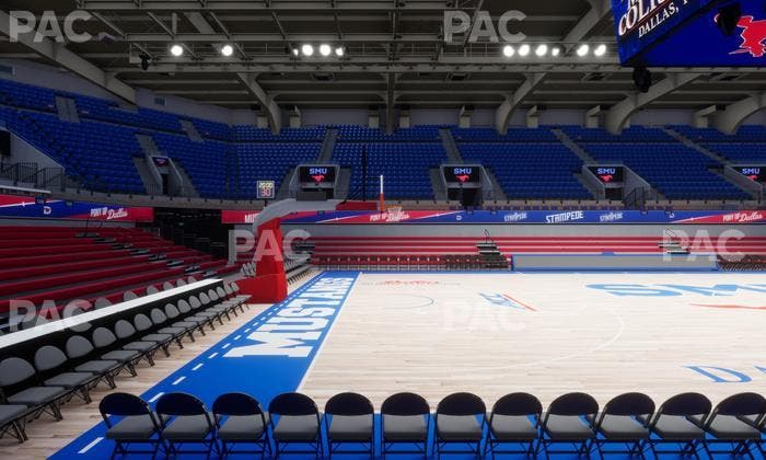 Moody Coliseum - Section 105 Seat View