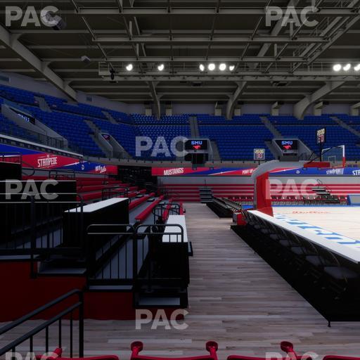 Moody Coliseum - Section 106 Seat View