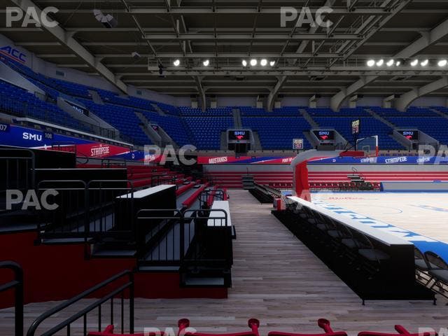 Moody Coliseum - Section 106 Seat View