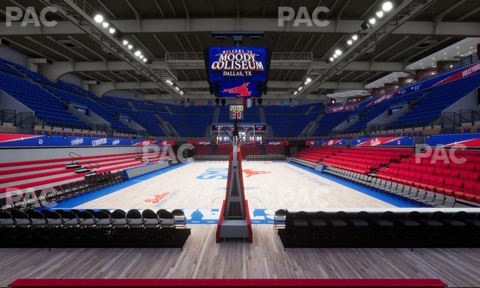 Moody Coliseum - Section 108 Seat View