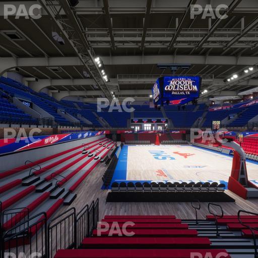 Moody Coliseum - Section 109 Seat View