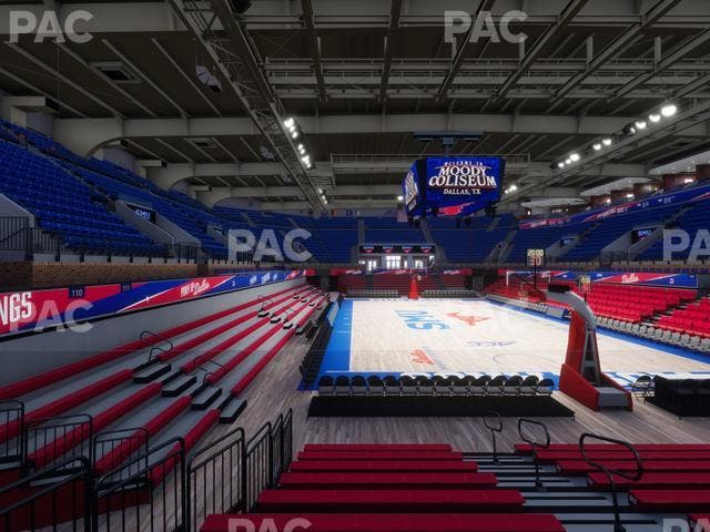 Moody Coliseum - Section 109 Seat View