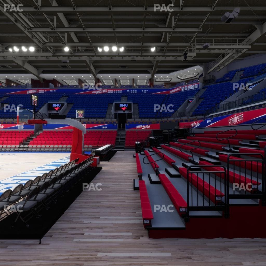 Moody Coliseum - Section 110 Seat View