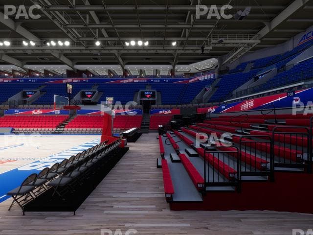 Moody Coliseum - Section 110 Seat View