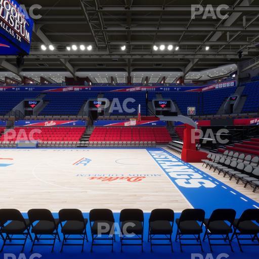 Moody Coliseum - Section 111 Seat View