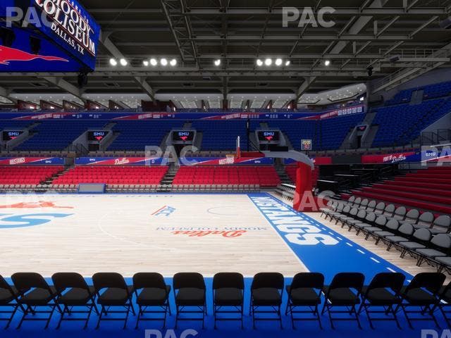 Moody Coliseum - Section 111 Seat View