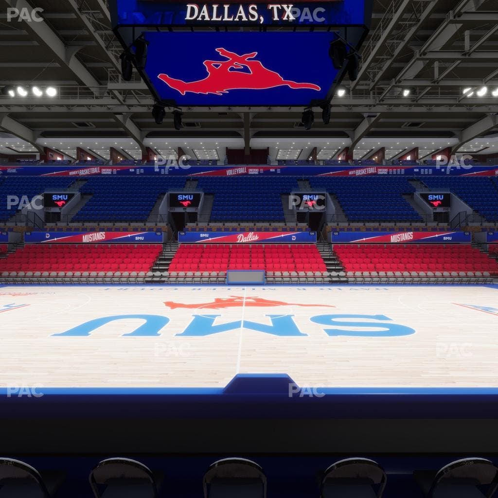 Moody Coliseum - Section 112 Seat View