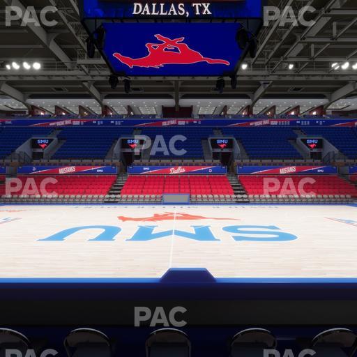 Moody Coliseum - Section 112 Seat View