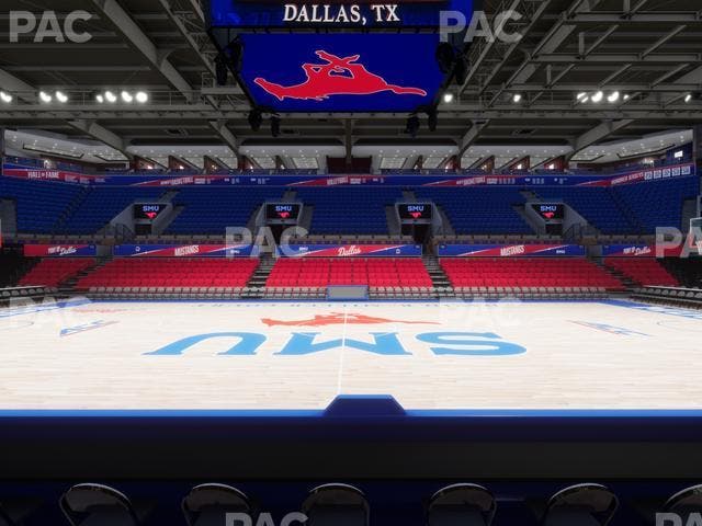 Moody Coliseum - Section 112 Seat View