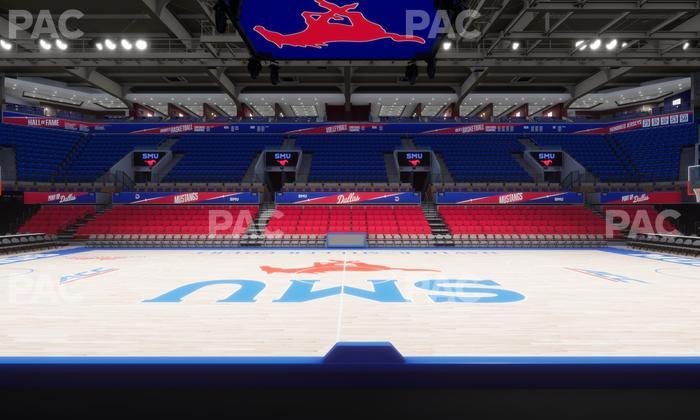 Moody Coliseum - Section 112 Seat View