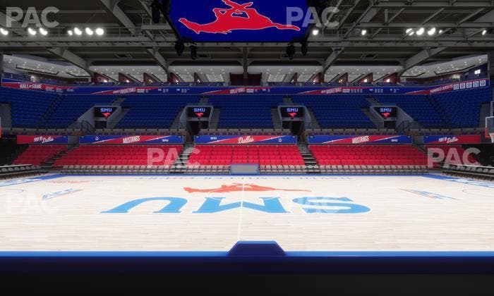 Moody Coliseum - Section 112 Seat View