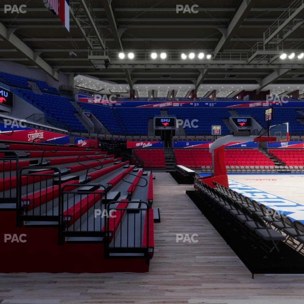 Moody Coliseum - Section 114 Seat View