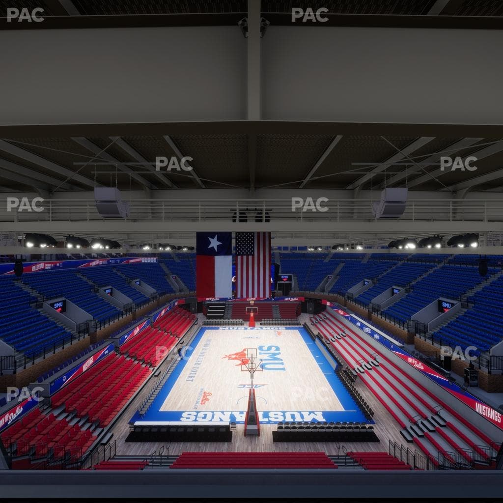 Moody Coliseum - Section 200 Seat View