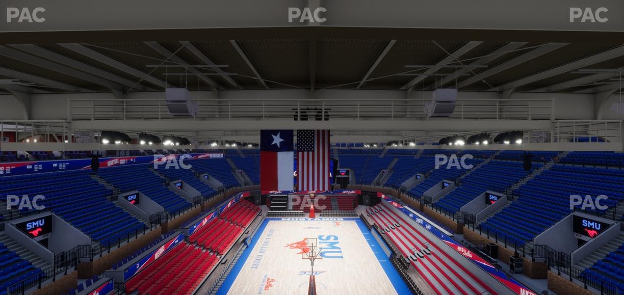 Moody Coliseum - Section 200 Seat View