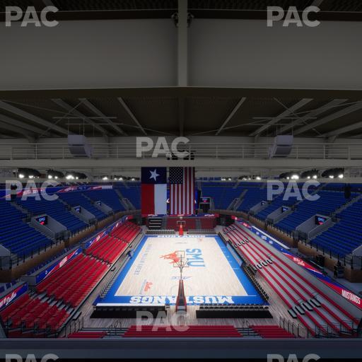 Moody Coliseum - Section 200 Seat View