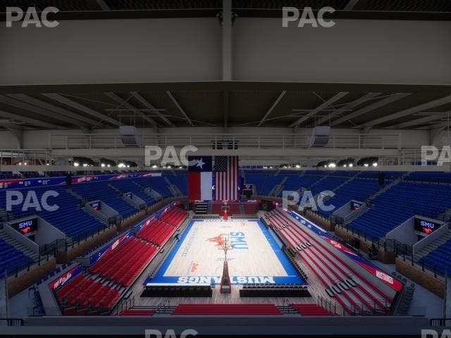 Moody Coliseum - Section 200 Seat View