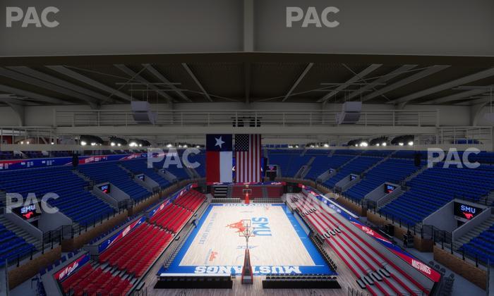 Moody Coliseum - Section 200 Seat View