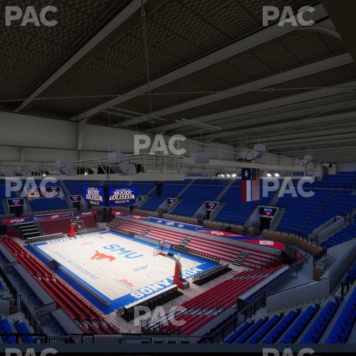 Moody Coliseum - Section 201 A Seat View