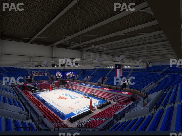 Moody Coliseum - Section 201 A Seat View