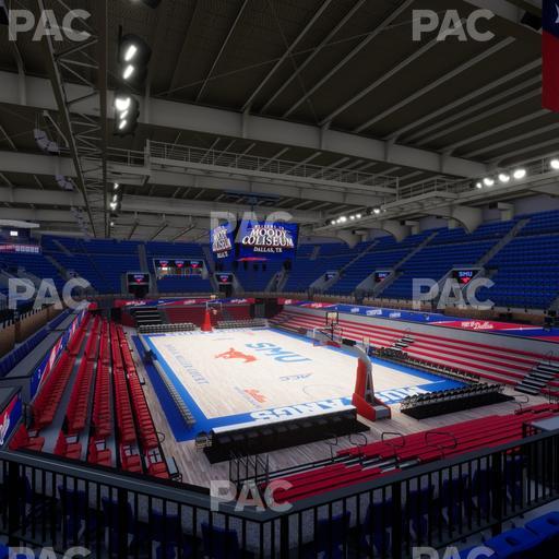 Moody Coliseum - Section 201 Seat View