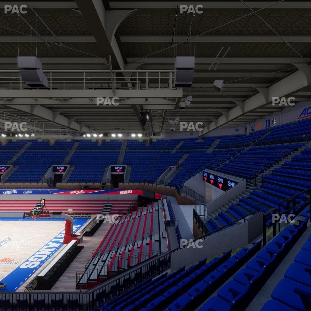 Moody Coliseum - Section 202 Seat View