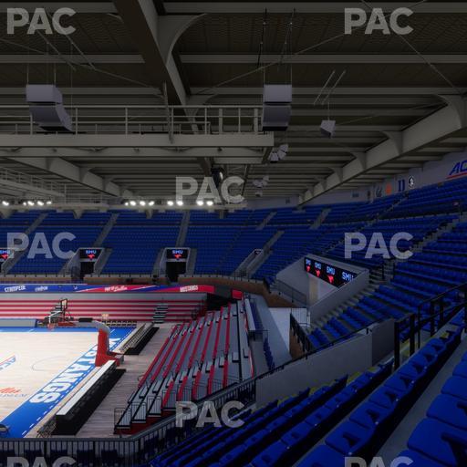 Moody Coliseum - Section 202 Seat View