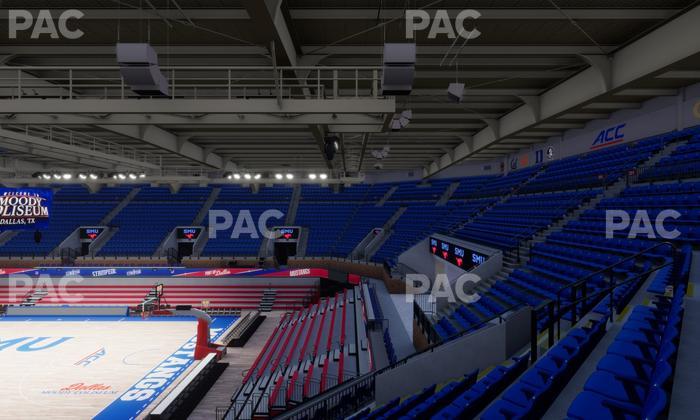 Moody Coliseum - Section 202 Seat View