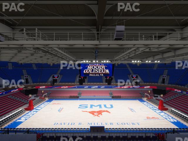 Moody Coliseum - Section 204 Seat View Moody Coliseum - Section 204 Seat View