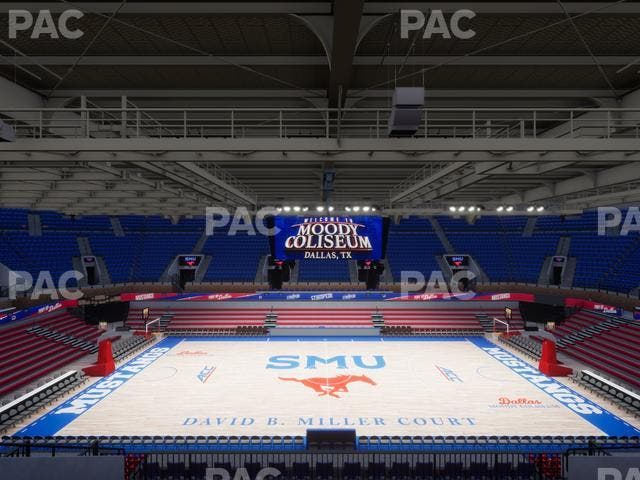 Moody Coliseum - Section 204 Seat View