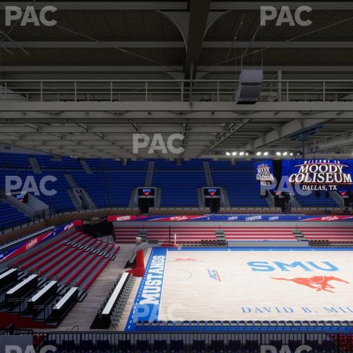 Moody Coliseum - Section 205 Seat View