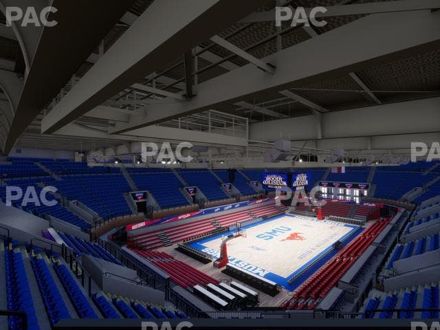 Moody Coliseum - Section 207 A Seat View