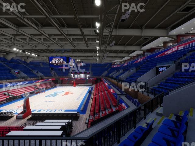 Moody Coliseum - Section 207 Seat View