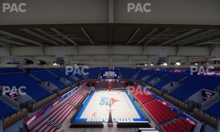 Moody Coliseum - Section 208 Seat View