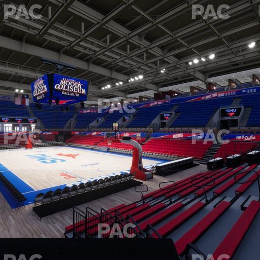 Moody Coliseum - Section 209 Seat View