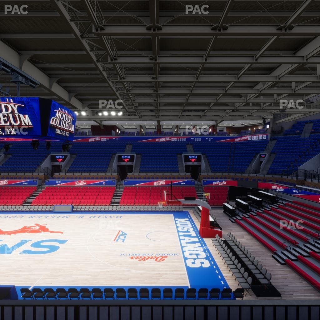 Moody Coliseum - Section 211 Seat View