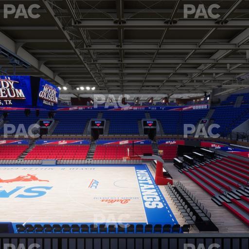 Moody Coliseum - Section 211 Seat View