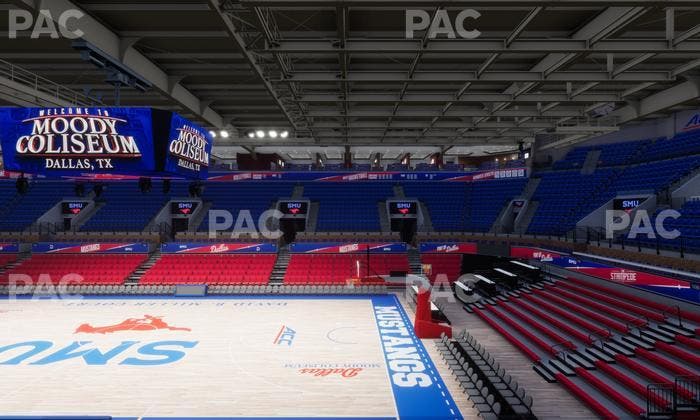 Moody Coliseum - Section 211 Seat View