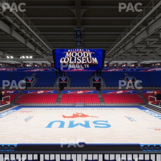 Moody Coliseum - Section 212 Seat View