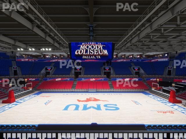Moody Coliseum - Section 212 Seat View
