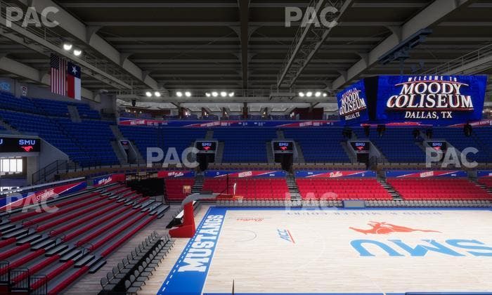 Moody Coliseum - Section 213 Seat View