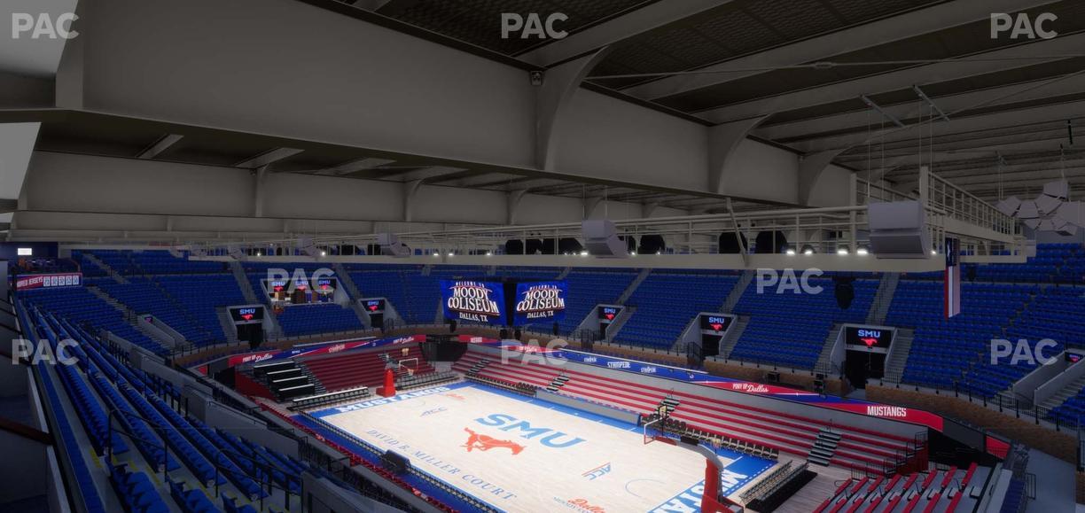 Moody Coliseum - Section Executive Suite 300 Seat View