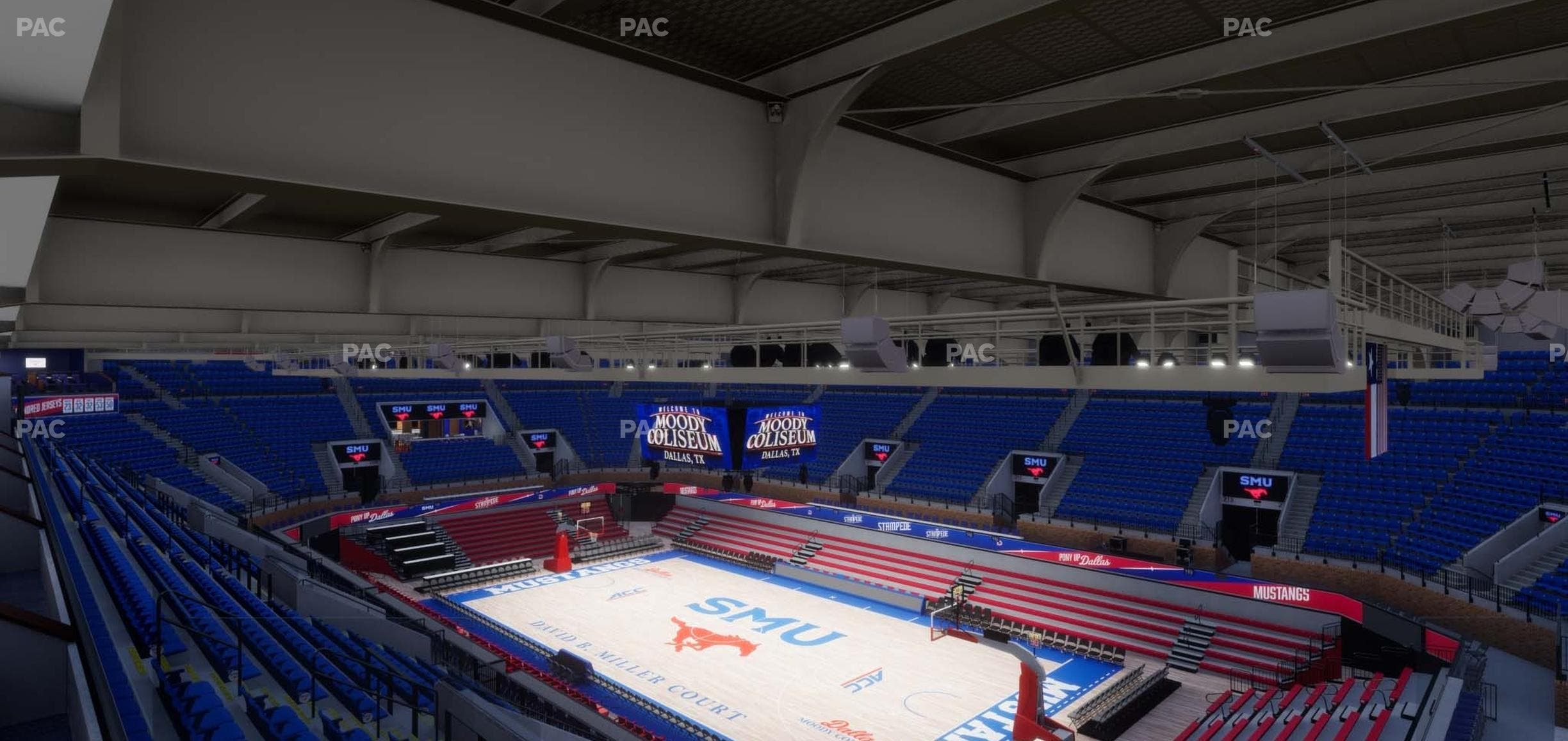 Moody Coliseum - Section Executive Suite 300 Seat View